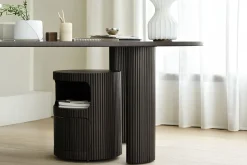 Rollcontainer Boomerang Mahagoni H 55 cm