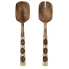 Salatbesteck Mangoholz 26 cm