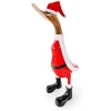Santa Duck rot H 42 cm