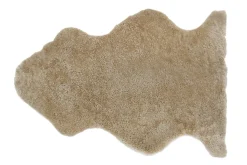 Schaffell kurzwollig beige B 95 cm