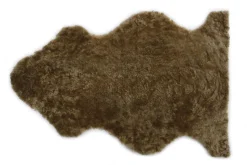 Schaffell kurzwollig hellbraun B 95 cm