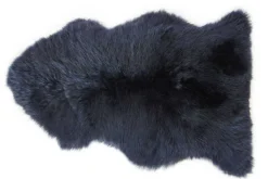 Schaffell Premium dunkelblau 95 cm