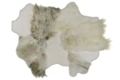 Schaffell Teppich beige