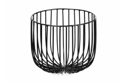 Schale Catu Metall schwarz niedrig