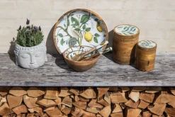 Schale Lemon Bird Mangoholz D 38 cm