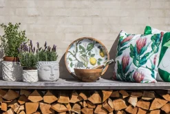 Schale Lemon Bird Mangoholz D 38 cm