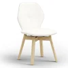 Schalenstuhl Match 91 M0110 uni ivory