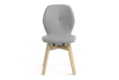 Schalenstuhl Match 91 PB06 bicol. grau/türkis