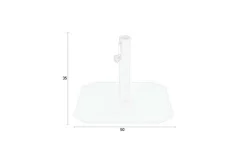 Schirmständer Sunbrella 50x50 grün