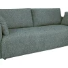 Schlafsofa Maddy Stoff hellblau