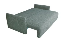 Schlafsofa Maddy Stoff hellblau