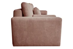 Schlafsofa Raven Stoff altrosa
