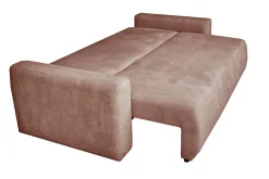 Schlafsofa Raven Stoff altrosa