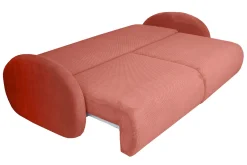 Schlafsofa Siena Stoff altrosa