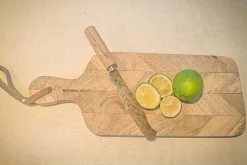 Schneidebrett Holz l 56 cm