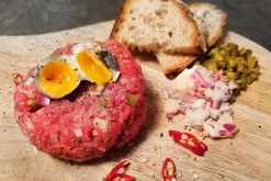 Schneidebrett Holz natur oval l 37