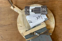 Schneidebrett massiv Holz D 40 cm