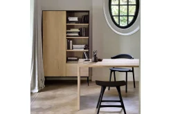 Schrank Blackbird Eiche massiv H 178 cm