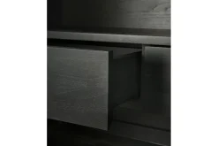 Schrank Graphic Teak massiv H 160 cm