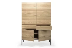 Schrank Ligna Eiche natur H 162 cm