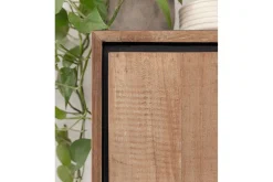Schrank Metropole Teak Metall 180x90 cm