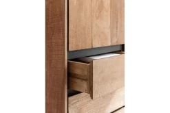 Schrank Metropole Teak Metall 150x100 cm