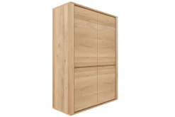 Schrank Shadow Eiche massiv H 160 cm