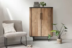 Schrank Soho Teak natur B 90 cm