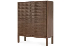 Schrank Sono Teak lackiert B 116 cm