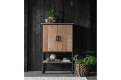 Schrank Timeless Teakholz H 140 cm