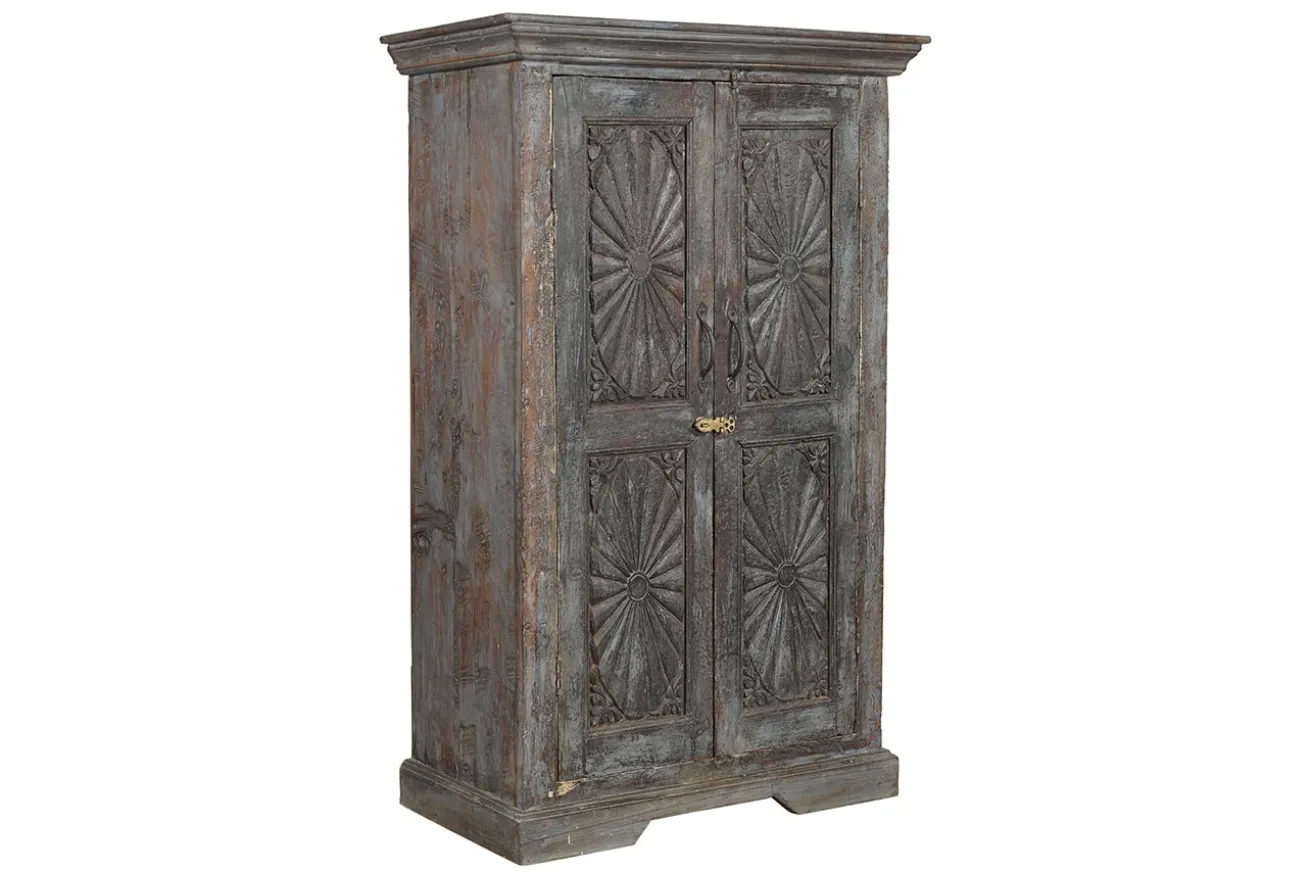 Schrank Vintage anthrazit