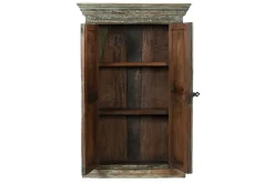 Schrank Vintage blaugrau