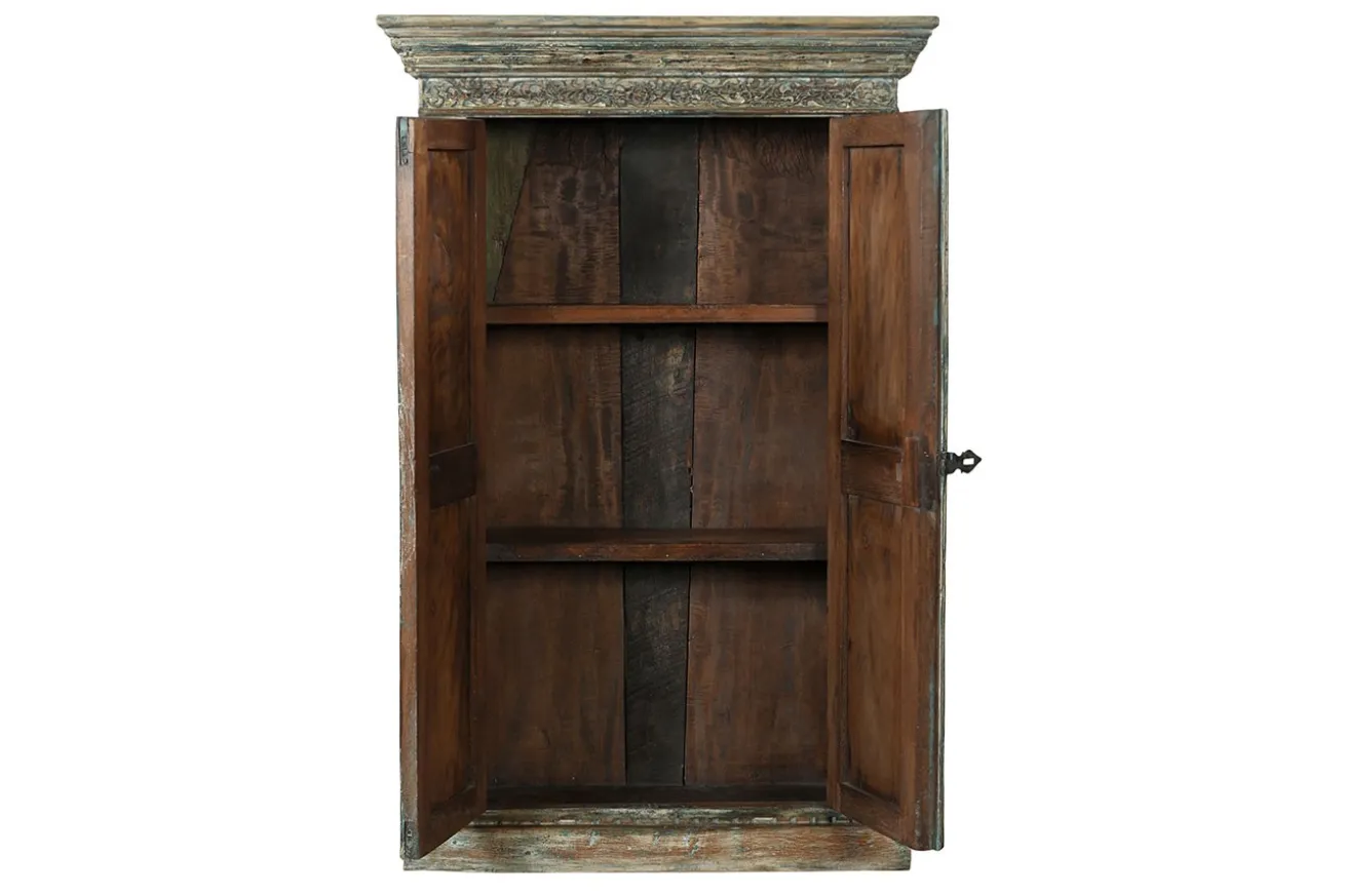 Schrank Vintage blaugrau