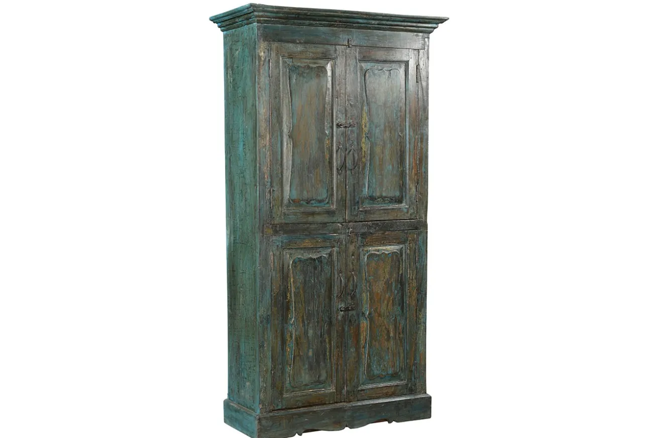Schrank Vintage blaugrün
