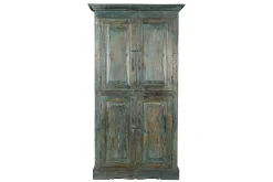 Schrank Vintage blaugrün