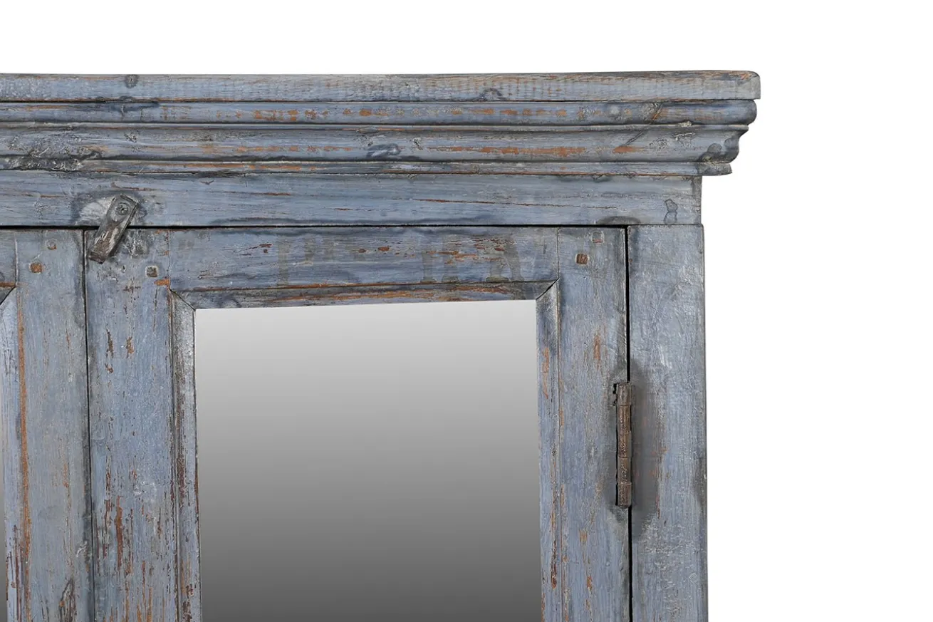 Schrank Vintage grau