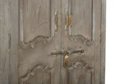 Schrank Vintage grau