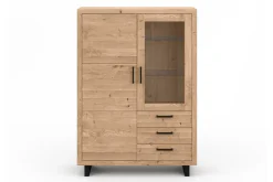 Schrank Woodstock rustikale Eiche 130cm