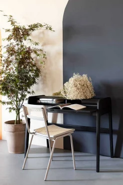 Schreibtisch Barbara Eiche schwarz