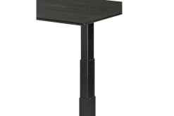 Schreibtisch Bok höhenverstellbar schwarz B 140 cm
