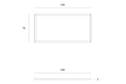 Schreibtisch Bok höhenverstellbar schwarz B 140 cm