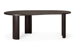 Schreibtisch Boomerang Mahagoni B 200 cm