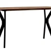 Schreibtisch Metropole Teak Metall B150 cm