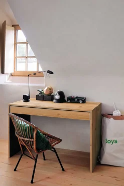 Schreibtisch Wave Eiche natur B 120 cm