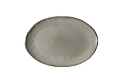 Servierteller Dutch Rose creme 40x28cm