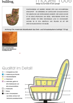 Sessel Blobb Schaukelfunktion