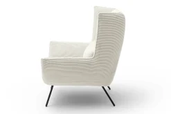 Sessel Evelin Cord Creme