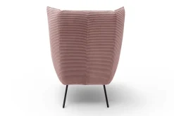 Sessel Evelin Cord rosa