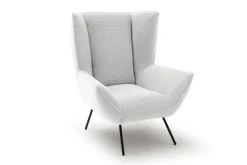 Sessel Evelin Cord weiss