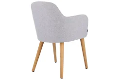 Sessel Flaminia Stoff grau
